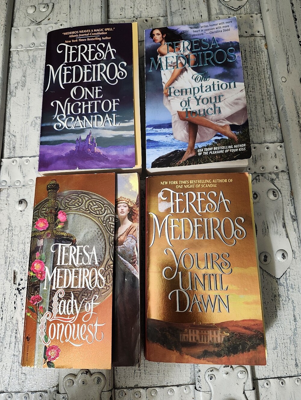 Teresa Medeiros Historical Romance Paperback Books(4)